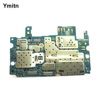 Разблокированная електронна панел Ymitn дънна Платка отключена с чипове и гъвкав кабел за Xiaomi Note