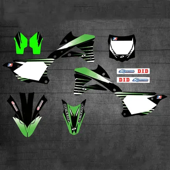 За Kawasaki 85 KX 100 KX 2014-2020 Графични Етикети Комплекти Стикери За Kawasaki KX85 KX100 2020 2019 2017 2018 2015 2016 2014