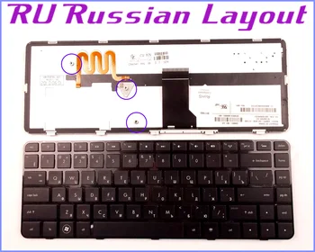 Руската клавиатурна подредба BG за лаптоп HP Pavilion DV5-2231NR XZ165UA DV5-2155DX XG923UA DV5-2134US XH13UA с подсветка