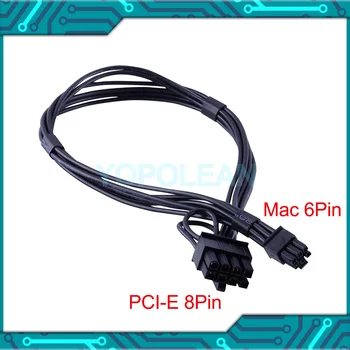 Нов кабел за захранване на видеокартата PCIe за Apple Mac Pro Mini с 6 до 8 контакт черен