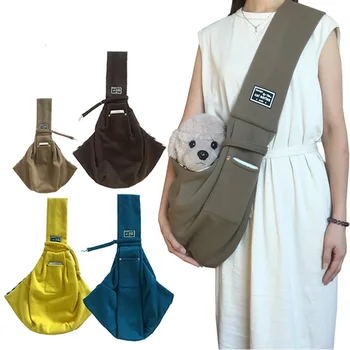 Нова мода, чанта за пазаруване за кучета и котки с кръстосани перекладиной с едно рамо