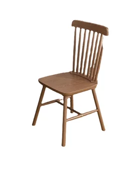 Трапезария стол от масивно дърво Hxl, Уиндзор и стол, просто домашен стол, кресло, маса за хранене, дървен стол