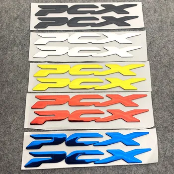3D Епоксидни Етикети За Мотоциклет За Мотокрос, Етикети На Отработените Газове, Емблемата на Pcx, Аксесоари За Honda Pcx 125 150 Pcx125 Pcx150 2015 2018