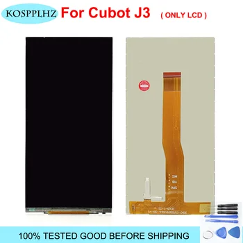 За Cubot J3 LCD дисплей (без докосване на екрана) Замяна 5,0 инча Оригинални резервни части За Cubot J 3 LCD екран + Инструменти