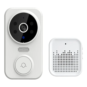Интелигентен звънец дистанционно Интелигентен видео домофон визуален звънец, домашно HD нощно виждане