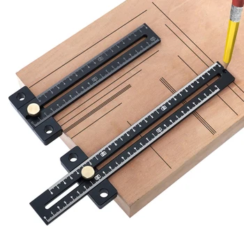 Дървообработваща линия Scribe T180/280, standalone, маркировъчна линия Т-образен тип, линия от алуминиева сплав, измервателни инструменти