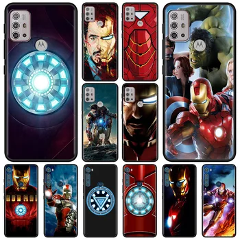 Калъф за Телефон Marvel Iron Man Hero За motorola One Fusion G30 G8 G9 Plus Power Play E6s G Stylus Edge 20 Pro Lite Силикон Capa