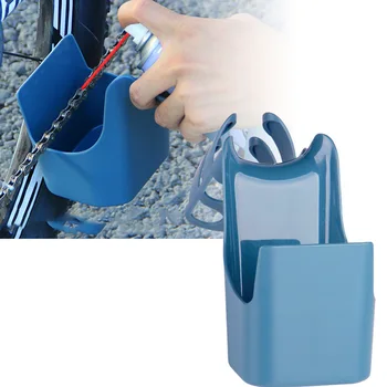 1 бр. инструмент за защита от пръски масло Велосипед верига, кутия за инструменти за съхраняване на масла велосипед верига, за да проверите за ремонт и техническо обслужване на