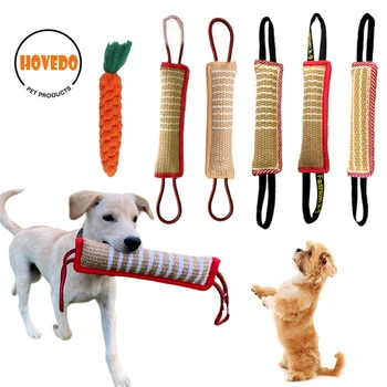 Здрава играчка за дресура на кучета, възглавница за ухапване от куче, играчка за малки кученца с на дръжки, Голяма интерактивна игра за дресура на кучета, на детски играчки за дъвчене