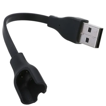 1бр Открит Многофункционален Инструмент TPE Черно 17,7 см и USB Кабел За Зареждане на Хранене Go-Tcha Гривна За Къмпинг, Туризъм, Пътуване