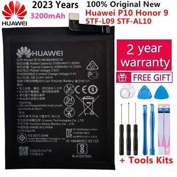 Преносимото батерията на телефона Хуа Уей HB386280ECW 3200 ма За Huawei Honor 9 STF-L09 STF-AL10 За Huawei P10 5.1