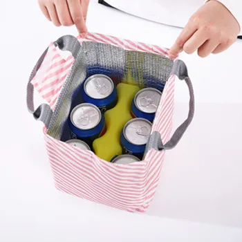 Многофункционална чанта за пикник чанта за обяд, преносим водоустойчив изолирано холщовая чанта, чанта за топла храна, чанта за пикник чанта за обяд джоб, дамска чанта