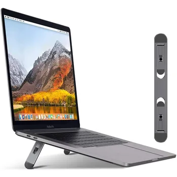 Поставка За Лаптоп Алуминиев Невидим Притежател на Macbook Air 2020 Mac Book Pro, HP, Dell iPad Xiaomi Tablet Huawei 11 13 15 16