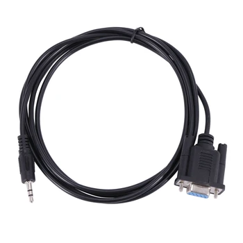 9-пинов VGA кабел DB9, конектори DB 9 до 3,5 мм (1/8 инча), стерео штекерный сериен кабел за пренос на данни-6 метра