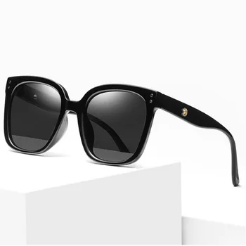 Класически поляризирани слънчеви очила, мъжки слънчеви очила за шофиране, черна Голяма дограма, висококачествени дизайнерски слънчеви очила, Дамски очила за пътуване на открито