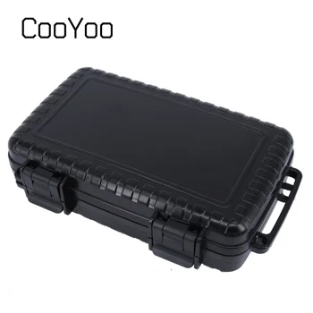 CooYoo Outdoor Waterproof Power Box EDC ABS Джобно Безопасно оборудване за къмпинг HardwareCase Пластмасов инструмент за съхранение и пренасяне