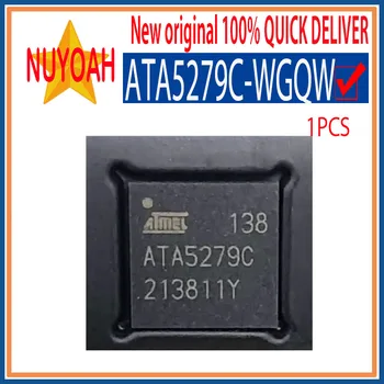 100% чисто нов оригинален автомобилен безжичен чип ATA5279C-WGQW QFN48 RF IC, Телекомуникационна схема, 1 функция, 7 X 7 мм, VQFN-48