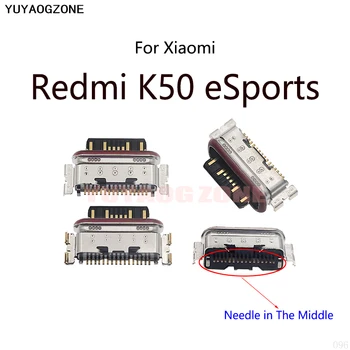 10 бр./лот за Xiaom Redmi K50 Pro/K50 киберспортивная версия Type C USB конектор за зареждане, порт, конектор за док-станция за зареждане