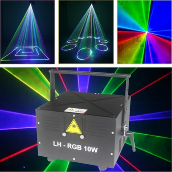 Движещ се лъч на лазерна радиация компактен размер дискотека на Dj Dmx хирургична лампа Gobo Strobe Laser Show Party