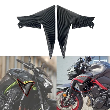 Детайли Мотоциклетни Обтекател Пластмаса ABS Неокрашенный Ляв И Десен Страничния обтекател Панел на Капачката на Радиатора е Подходящ за Kawasaki Z900 2020 2021 2022