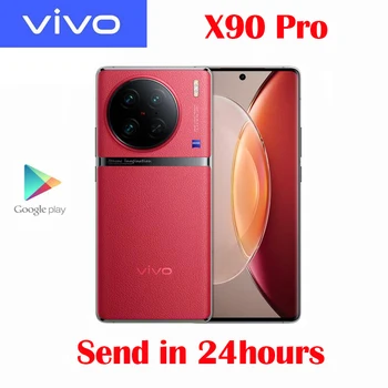 Оригинален Нов Официален Мобилен Телефон VIVO X90 Pro 5G MTK Dimensity9200 6,78 инча AMOLED 4870 ма 120 W Суперзарядка NFC 50MP Android 13