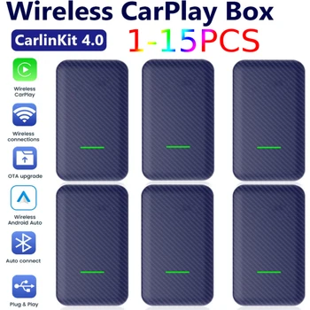 CarPlay Wireless Box Mini Carlinkit 4.0 Android Автоматичен безжичен ключ Apple Car Play за Mercedes Haval Poineer Porsche, VW Lexus