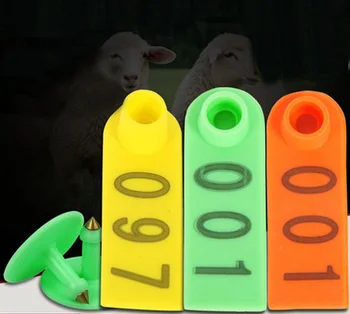 001-200 Номер на животното, за да се едър рогат добитък, Ушна етикет, Етикети за добитък, етикети за едър рогат добитък, специално за овце