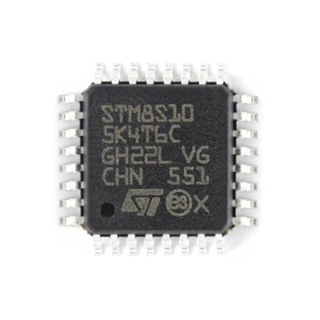 10 бр./лот STM8S105K4T6C LQFP-32, 8-битови микроконтролери - линия за достъп MCU 16 Mhz 8-битов MCU 32 Кбит/с