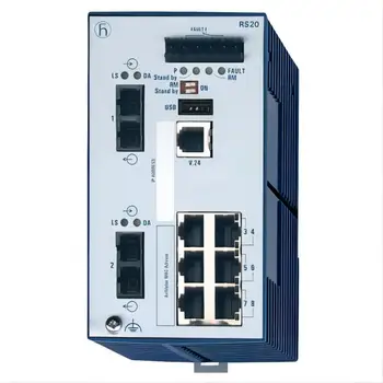 Компактен промишлен Ethernet switch на DIN-шина Hirschmann RS20-0800S2S2SDAEHC/HH