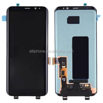 Резервни части за ремонт на LCD дисплея S6 S6 edge S7 S7 edge S9 S9 plus сензорен дигитайзер възли за Samsung Galaxy s8 LCD екран на едро