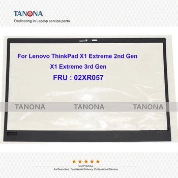 Оригинален Нов 02XR057 За Lenovo ThinkPad X1 Extreme 2-ро Поколение X1 Extreme 3-то Поколение LCD Дисплей С Преден Панел, Тампон Върху Панела, Стикер RGB