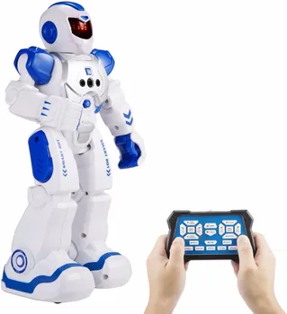 Радиоуправляеми Робот с дистанционно управление за Smart Action Walk Dancing Gesture Sensor Играчки, подаръци за деца