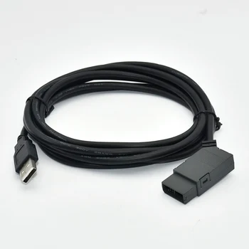 Изолиран кабел за програмиране с USB-лого на марката за лого серия 
