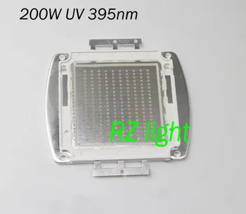 1БР 200 W SMD Висока мощност LED uv UV-магента 395-400НМ 45 mils 33-36 В 6A
