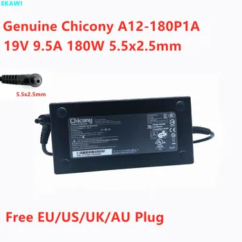 Истински Chicony A12-180P1A 19V 9.5 A 180 W ac Адаптер За MSI GT683 GT783 MS-16F1 CLEVO NP8258 P650SG Зарядно Устройство за лаптоп