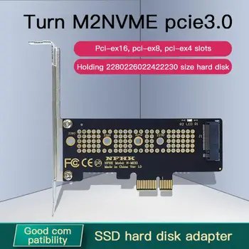 M. 2 NVME SSD За PCI-E 3,0x1x4x8x16 Настолен Твърд Диск, Карта Прехвърляне на Карта за Разширяване на Група За SSD 2230 2242 2260 2280