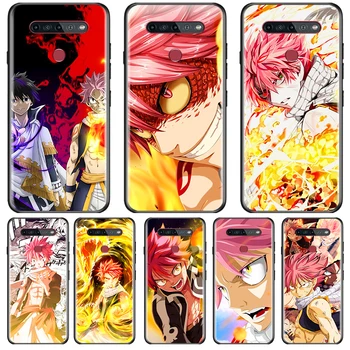 Популярният калъф за телефон Fairy Tail от японската Аниме, Черен За LG Q60 V60 V50S V50 V40 V30 K92 K71 K61 K51S K41S K50S K22 G8 G8X ThinQ